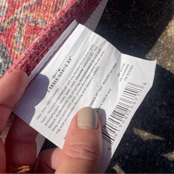 Washable rug - Picture 2 of 3